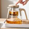 TEAHUE Tea-Water Separation Glass Teapot