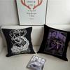 B-Black S-Sabbath Kapela Povlak na polštář Dekorativní na pohovku Domácí Oboustranný tisk Krátký plyšový Polštář Povlak na polštář Sváteční dárek