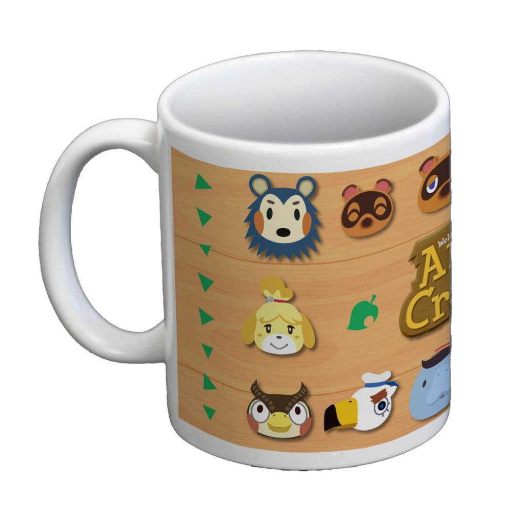 Animal Crossing Character Faces Mug