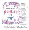 Inkdotpot White Girls Night Out Bachelorette Party Panty Game Floral Bridal Shower Game 1 SignA    30 Size