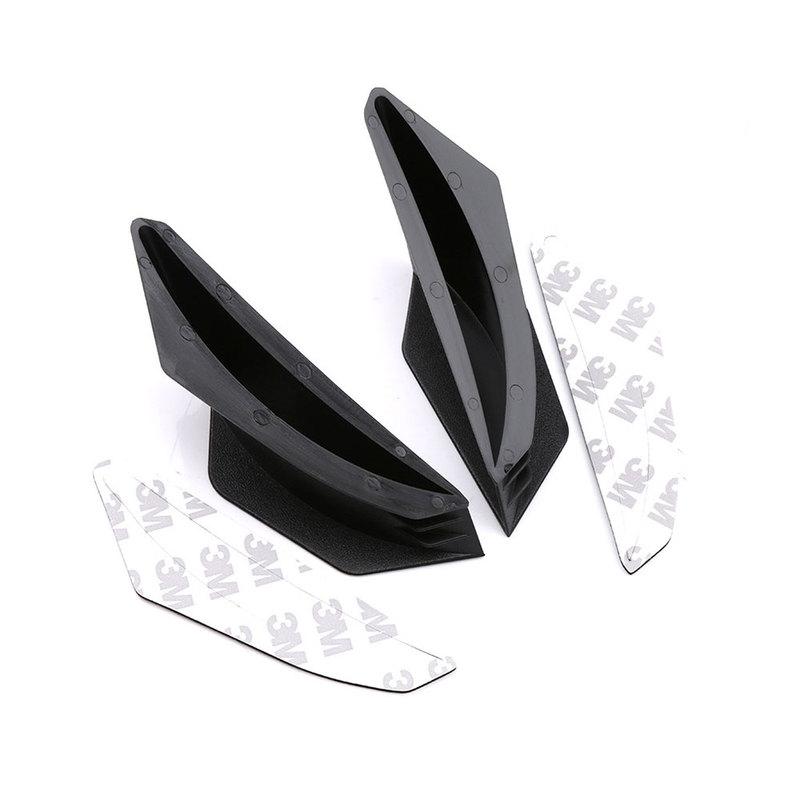 2pcs New Motorcycle Motorbike Winglet Aerodynamic Wing Kit Plastic Trim Plate Fairing For Honda Yamaha Ducati Auto Accessories