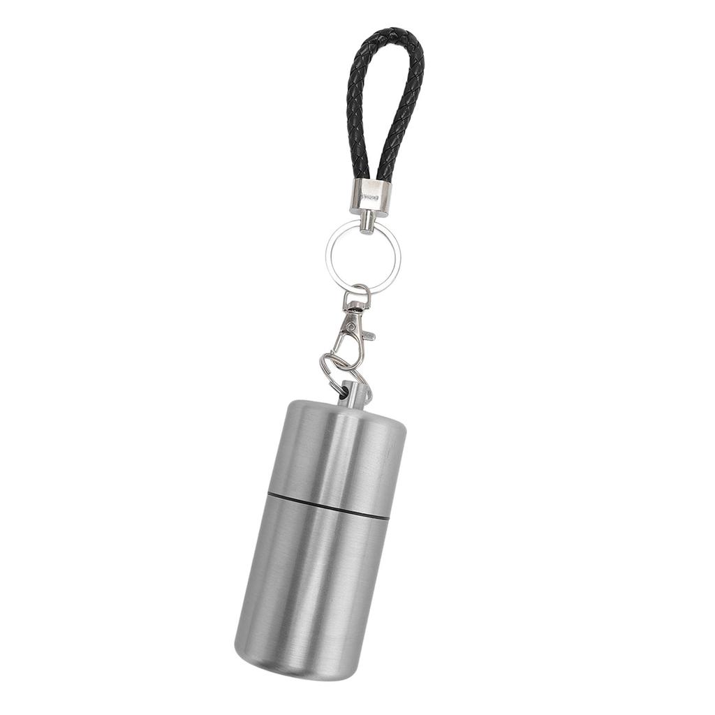 Metal Storage Bottle Water Proof Multifunctional Aluminum Storage Container for Outdoor Camping Tarvel