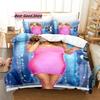 Mariah Carey Bettwäsche-Set Einzelbett Twin Full Queen King Size Bettwäsche-Set Aldult Kinderzimmer Bettbezug-Sets 3D Kawaii Bettlaken-Set