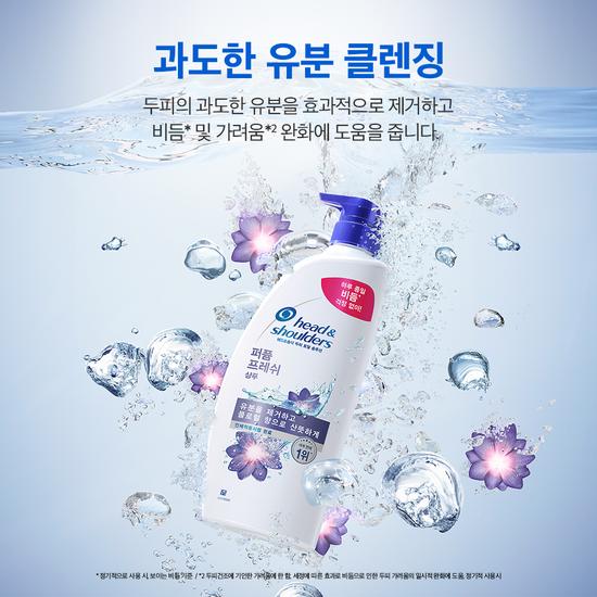 Head and Shoulders Citrus Lemon/Perfume Fresh Shampoo 520ml (2 Packs) Choose 1