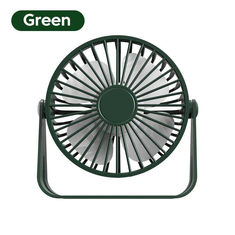 360-Degree Adjustable Mini USB Desktop Fan Lightweight Quiet Cooling Fan Home/Office/Travel