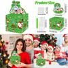 Christmas Gift Themed Box With Santa Design For Holiday Events And Gift Exchange