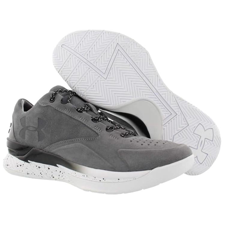 Under Armour Curry 1 Lux Low SDE Graphite Black Men Sneakers Grey 1296619-040