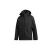 Series Printing Polar Fleece Hooded Jacket Black Men's GG0776