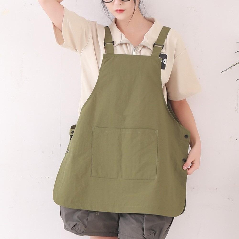 Japoński Domowy Fartuch Kuchenny Odzież Robocza Gastronomiczna Wodoodporna Odzież Robocza Antystatyczna Regulowana Peleryna do Salonu Fryzjerskiego