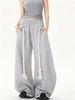 Spring and Autumn Women's Clothing Trendy Brand Hot-selling Casual Pants High Street Loose Sweatpants Wide-leg Trousers