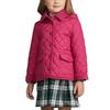 Polo Ralph Lauren Cotton Jacket FW23 Solid Color Quilted Detachable Hood Kids Jacket Pink CWPOOTWR2820055-650