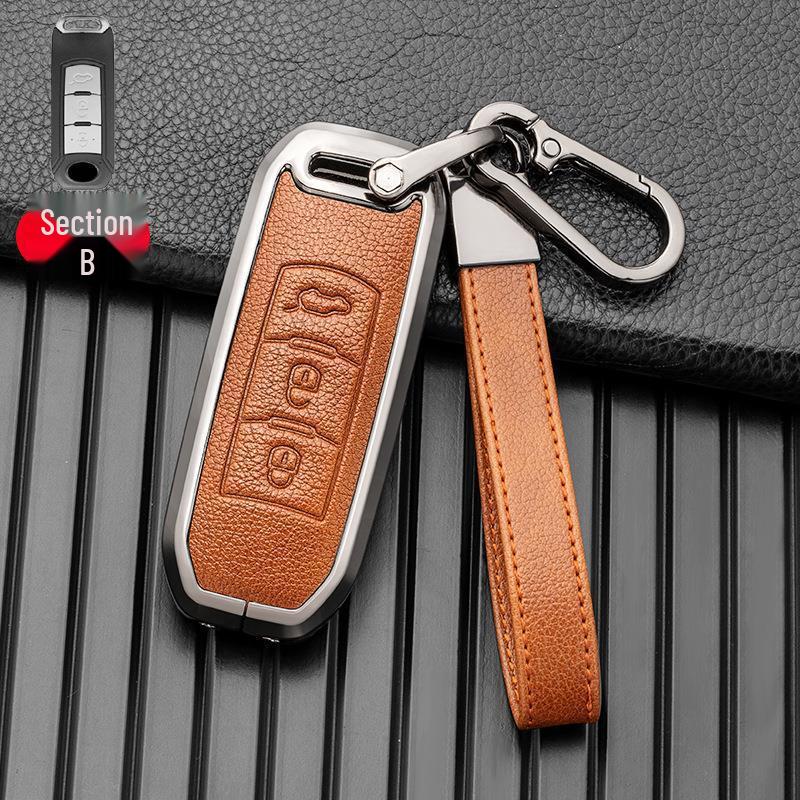 Metal Full Coverage Key Shell for GAC Trumpchi 18 Models: GA4, GS4, GA3, GE3