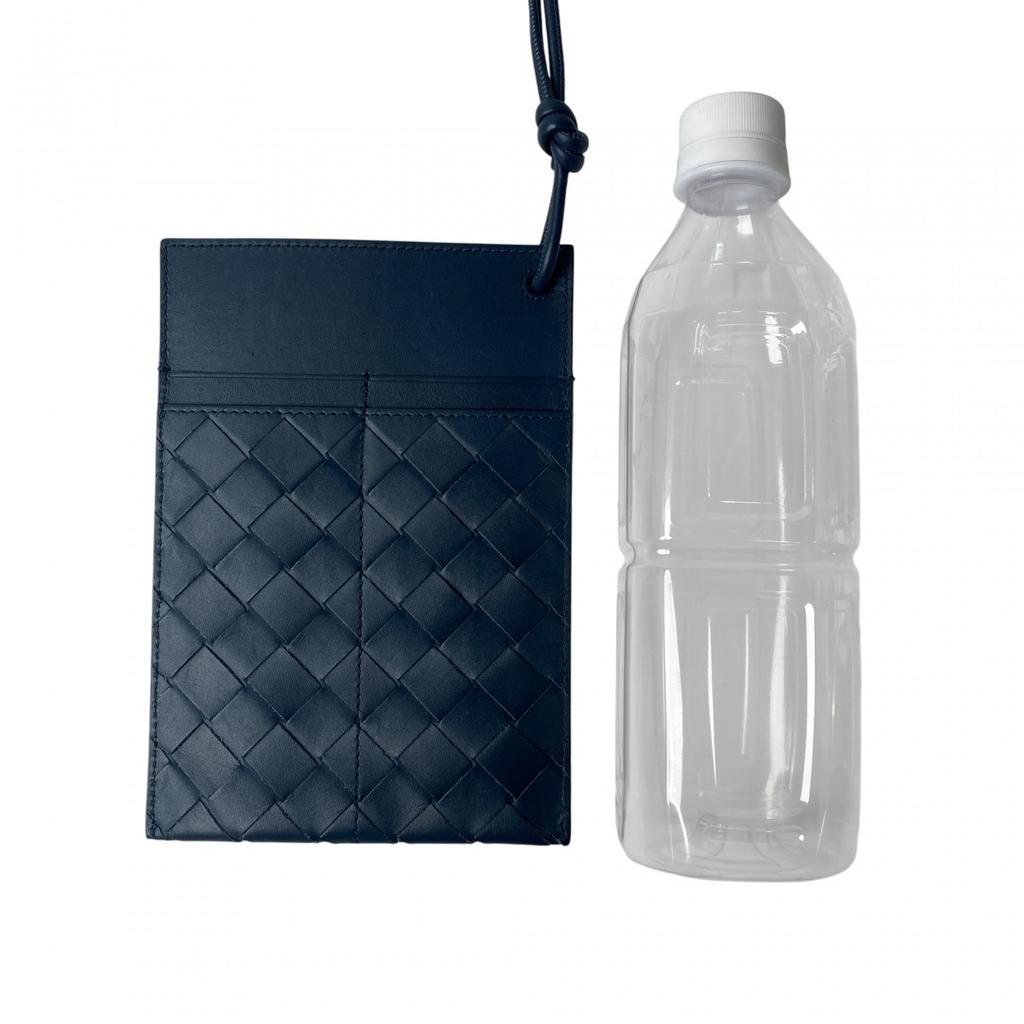 Borsa a Spalla BOTTEGAVENETA Usata Pelle Blu Donna