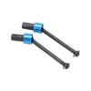 2Pcs RC CVD Drive Shaft High Hardness   Stable Easy Assembly CVD Drive Shaft for   LaTrax Teton