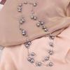 Long Necklace Korean Highlight Pearl Decorative Chain Temperament Versatile Sweater Chain Pendant