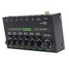 Studio Sound Mixer RGB Light Low Noise 6 Channels Mono Stereo Professional Sound Mixer for Home