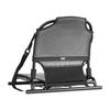 Kayak Seat, 1 Pack 34 mm Raised Height, Universal Foldable Canoe Seat with Adjustable Back Support, Adjustable Straps, and Aluminum Alloy Frame for