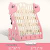 Kids' Floor-Standing Bookshelf & Toy Storage Rack - Plastic Cartoon Design