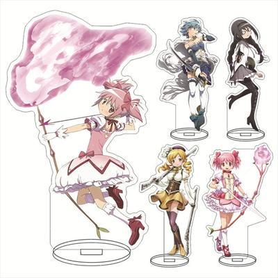 16cm Anime Puella Magi Madoka Magica Acrylic Stand Model Cosplay Plate Holder Topper Birthday Christmas Gift