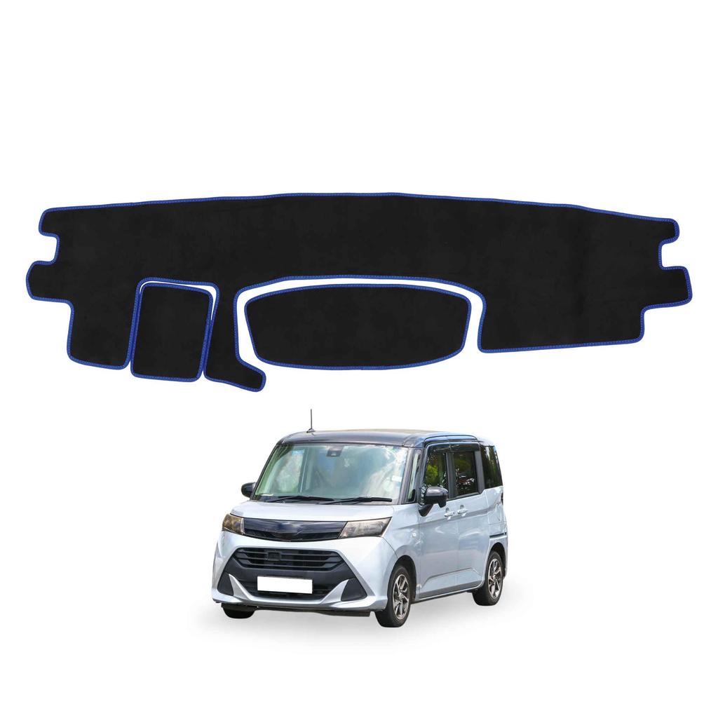 FUELHOOD Dashboard for Toyota Roomy Protective Sun Heat Reflection Scratch Clear Suede Interior Accessories Mat/Cover M900A/M910A (2016-Present) -