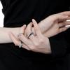 Modischer Verstellbarer Offener Finger Partnerring Geometrisches Design Für Stilvolle Individuen Im Jahr 2023