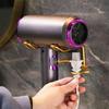 1pc Wall Mounted Hair Dryer Holder, Punch-Free Hair Dryer Storage Rack For Bathroom