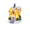 Winter Snow LED Lighted Houses Luminous Village Christmas Figurine  Desktop Collectible