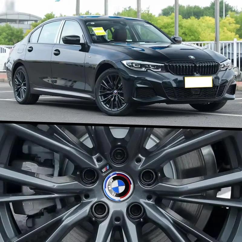 4Pcs 68/56mm Car Wheel Center Hub Cap Caps Emblem Logo For BMW X1 X3 X5 E90 E46 E60 F10 F30 F20 G20 E39 E92 G30 E87 E36 F11