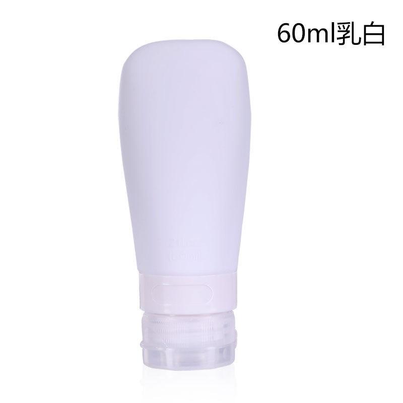 Silica Gel Packaging Bottle 60 Ml Shampoo Shower Gel Fire Extinguisher Bottles Squeeze Shower Gel Silicone Travel Set