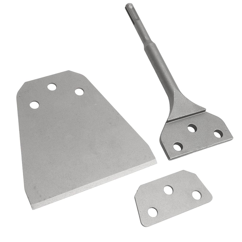 5-calowa szeroka dłuto podłogowe, wytrzymałe, do usuwania zapraw cienkowarstwowych i klejów