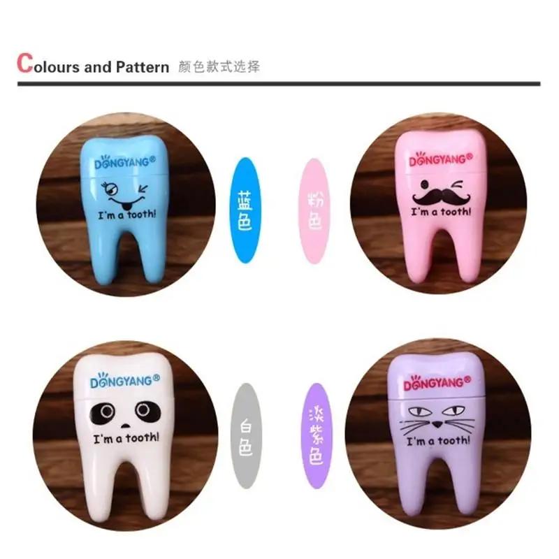 

Creative Teeth Shape Plastic Pencil Sharpener Cute Child Gifts разноцветный