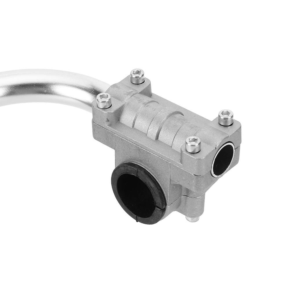 Trimmer Grip Ergonomic Non-slip Trimmer Handlebar Handle Stainless Steel Lawn Mower Auxiliary Handle Garden Power Tool Fitting