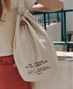 Depound Antibes Cotton Drawstring Bag [Natural]
