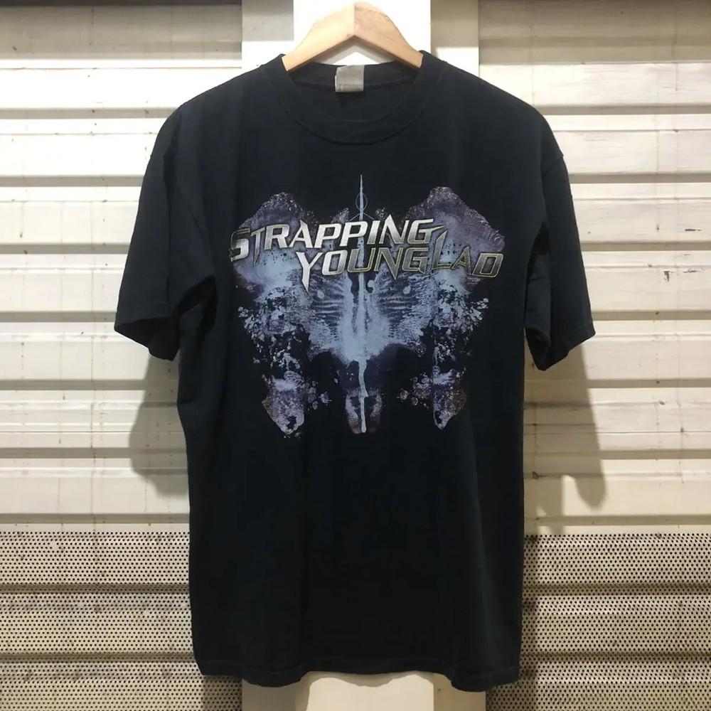 Strapping Young Lad Black Cotton Shirt FUll size S-5XL HS383 Unisex T-Shirt S