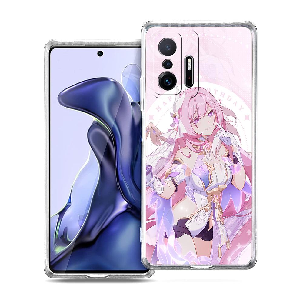 Honkai Impact 3rd Game Phone Case For Xiaomi 14 13 12 Lite Mi 11 Ultra 11X 13T 12T For Poco X5 X4 X3 NFC F5 F4 M4 Pro 5G Cover