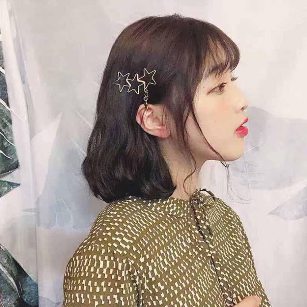 Women's Star Shape Hairpin with Pendant