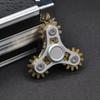 Fidget Spinner Anti-Stress Relief Hand Roller Toy Relieve Stress Decompression Lure Mechanical Gear Copper Metal Adults EDC