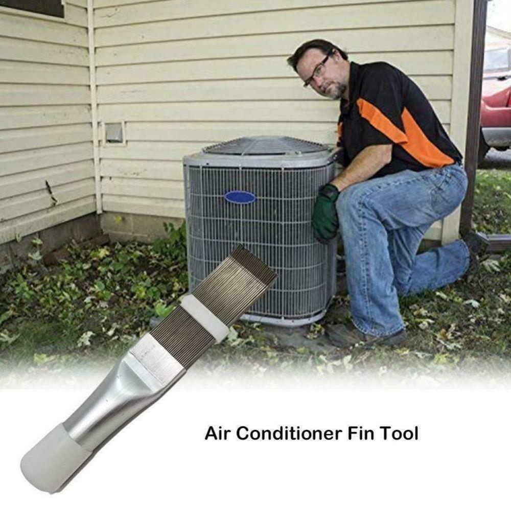 Tools Aluminium Stainless Steel Condenser Comb Air Conditioner Fin Repair Comb Fin Comb Brush