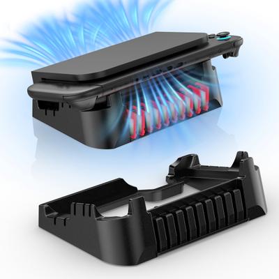 Game Console Horizontal Stand for Space Saving Game Switch/OLED Non-slip Heat Dissipation Console Storage Base