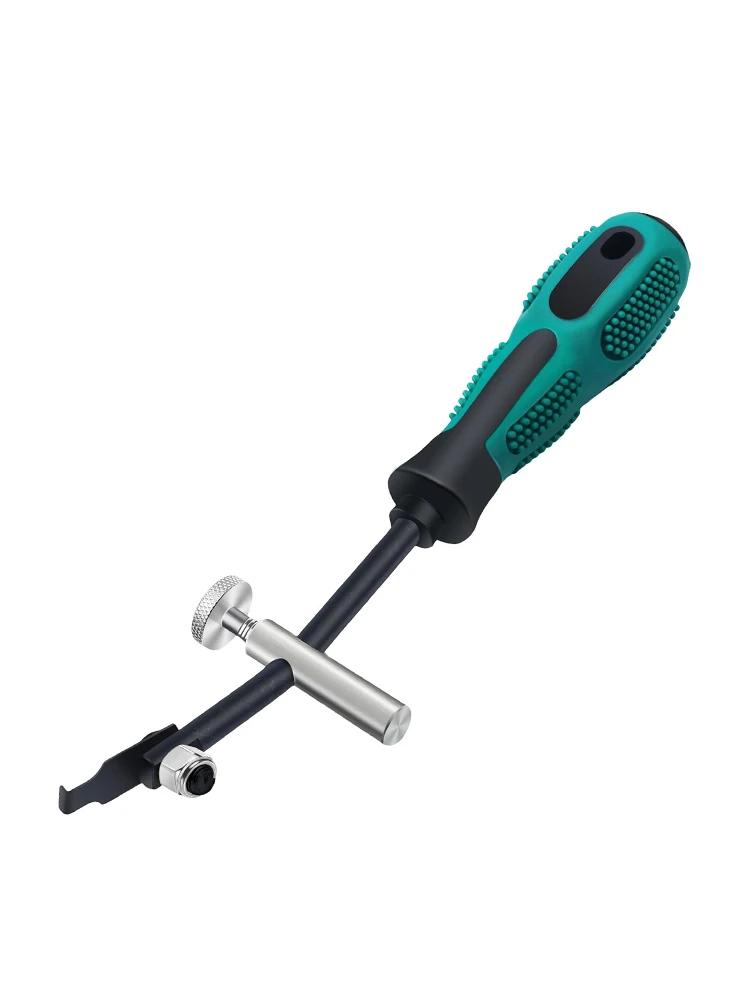 Универсальный съемник сальников вала для большинства автомобилей и мотоциклов, замена 58430, Инструмент для ремонта автомобилей зелёный