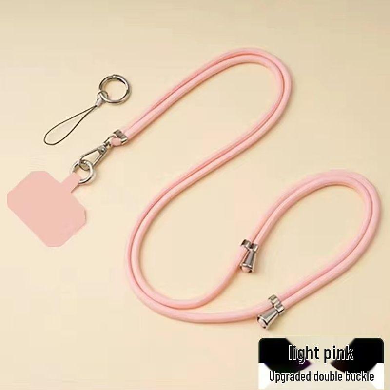 Retractable Adjustable Phone Lanyard: Anti-Drop Crossbody/Shoulder Strap for Men & Women, Durable and Long.