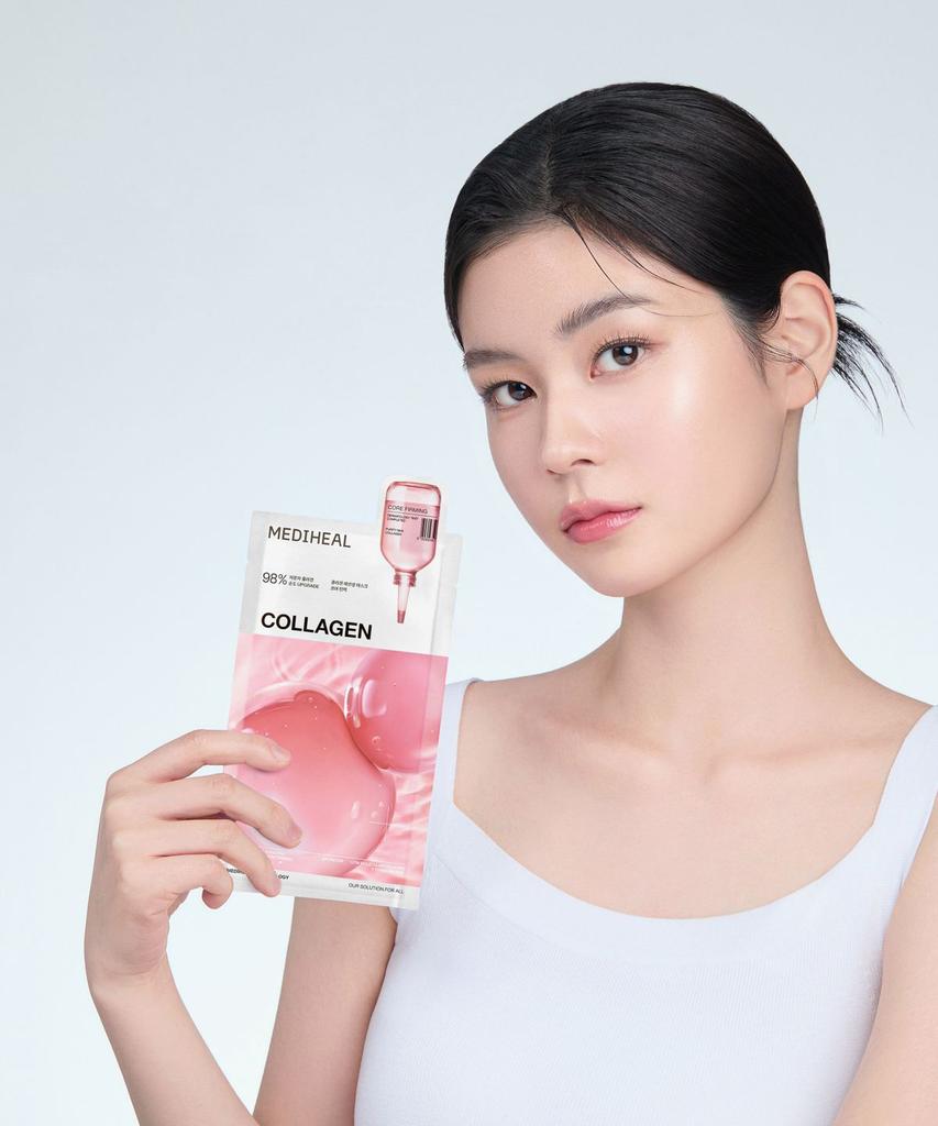 [3-Pack] Essential Mask Pack Best 3 Types 30 Sheets (Tea Tree/Hyaluronic Acid/Collagen)