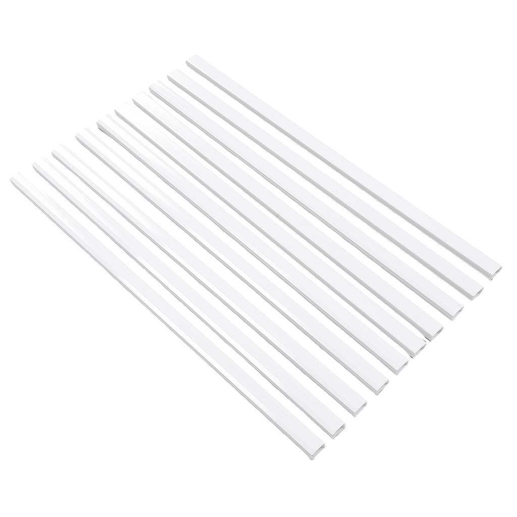Cord Hider Wire Covers Wall Cable Management Raceway Kit 15mmx9mm for 1 2 Network Cables Or 2 3 Copper Wires