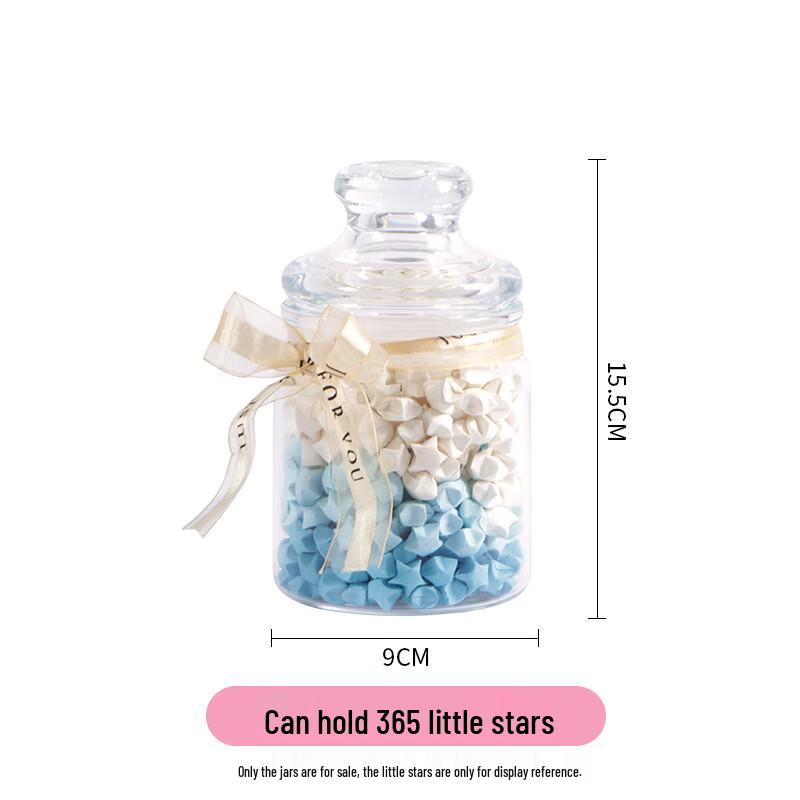 PC Anti-Shatter Lucky Star Wish Bottle & Sealed Container