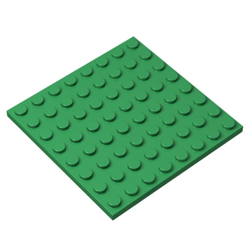 12PCS PLATE 8x8 Compatible with 41539 Self-Locking Bricks Building Blocks Toys Accessories
