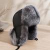 Ear Flap Winter Hat for Women, Men, with Wind Prevent Design, Plush Faux Furs Trim and Coverage Thicken Liner Hat for Daily and Cold Weather