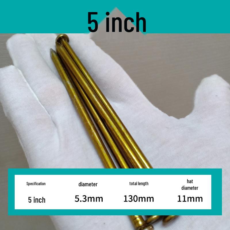 Multi-Purpose Steel Nails for Hanging Pictures and Frames on Concrete or Wood Walls