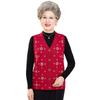 Grandma Clothes Old Lady Clothes Collar Coat 0 Year Old Mother Vest Vest Old Man Autumn Knitted Vest