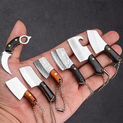 1PC Box Cutter Mini kapesní nůž Nerezový mini kuchařský nůž pro otvírák na balíčky