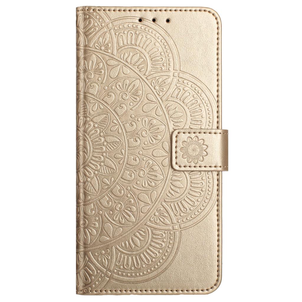 Для ZTE Blade A73 5G шкіряний чохол Mandala Flower Wallet Flip Cover